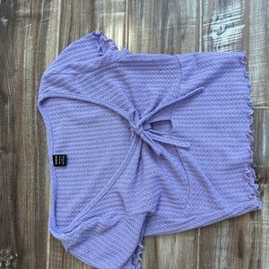 SHEIN Lilac Knit Top